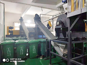 餐廚垃圾預處理生產(chǎn)線案例